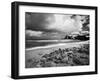 Infrared Image of Dalmore Beach, Isle of Lewis, Hebrides, Scotland, UK-Nadia Isakova-Framed Premium Photographic Print