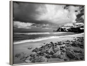 Infrared Image of Dalmore Beach, Isle of Lewis, Hebrides, Scotland, UK-Nadia Isakova-Framed Photographic Print