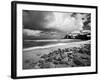 Infrared Image of Dalmore Beach, Isle of Lewis, Hebrides, Scotland, UK-Nadia Isakova-Framed Photographic Print