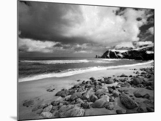 Infrared Image of Dalmore Beach, Isle of Lewis, Hebrides, Scotland, UK-Nadia Isakova-Mounted Photographic Print