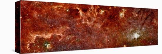 Infrared Image of the Center of the Milky Way Galaxy-Stocktrek Images-Stretched Canvas