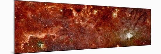 Infrared Image of the Center of the Milky Way Galaxy-Stocktrek Images-Mounted Photographic Print