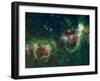 Infrared Mosaic of the Heart And Soul Nebulae in the Constellation Cassiopeia-Stocktrek Images-Framed Photographic Print