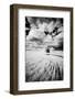 Infrared Palouse fields and barn. (PR)-Terry Eggers-Framed Photographic Print