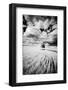 Infrared Palouse fields and barn. (PR)-Terry Eggers-Framed Photographic Print