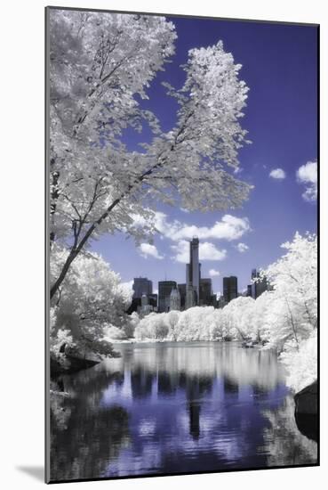 Infrared Reflections at Central Park-Vincent James-Mounted Photographic Print