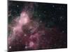 Infrared View Showing the Birth and Death of Stars-null-Mounted Photographic Print