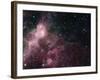 Infrared View Showing the Birth and Death of Stars-null-Framed Photographic Print