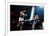 Ing Game Between Mohammed Ali and Alfredo Evanglista in Washington May 16, 1977-null-Framed Photo