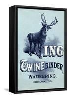 Ing Twine Binder-null-Framed Stretched Canvas