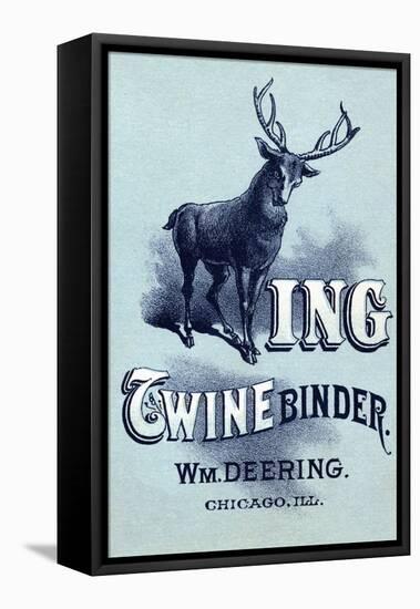 Ing Twine Binder-null-Framed Stretched Canvas
