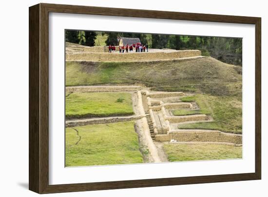 Ingapirca, Inca ruins, Ecuador, South America-Peter Groenendijk-Framed Photographic Print