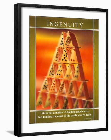 Ingenuity-null-Framed Art Print