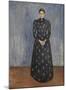 Inger in Black and Violet 1892-Edvard Munch-Mounted Premium Giclee Print