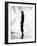 Inger Stevens Posed in a Printed Dress-Movie Star News-Framed Photo