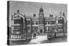 Ingestre Hall, Staffordshire, destroyed by Fire on Thursday, 12 October 1882-Frank Watkins-Stretched Canvas