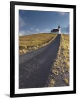 Ingjaldsholl Church at Hellisandur, on Border of Snaefellsjokull National Park-Patrick Dieudonne-Framed Photographic Print