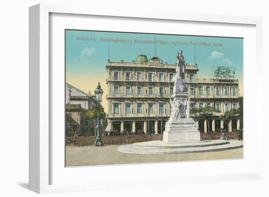 Inglaterra Hotel, Havana, Cuba-null-Framed Art Print