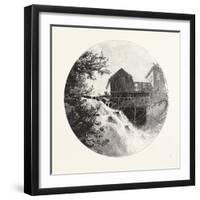 Inglis Falls, Canada, Nineteenth Century-null-Framed Giclee Print