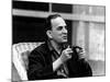 Ingmar Bergman Sitting Down-null-Mounted Photographic Print