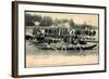 Ingolstadt Bayern, Pioniere, Wasser, Boot-null-Framed Giclee Print