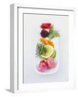 Ingredients and Spices in a Dish-Peter Medilek-Framed Photographic Print