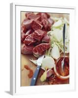 Ingredients for Beef Goulash-Susie M^ Eising-Framed Photographic Print