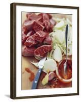 Ingredients for Beef Goulash-Susie M^ Eising-Framed Photographic Print