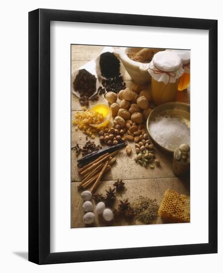 Ingredients for Christmas Baking-Eising Studio - Food Photo and Video-Framed Premium Photographic Print