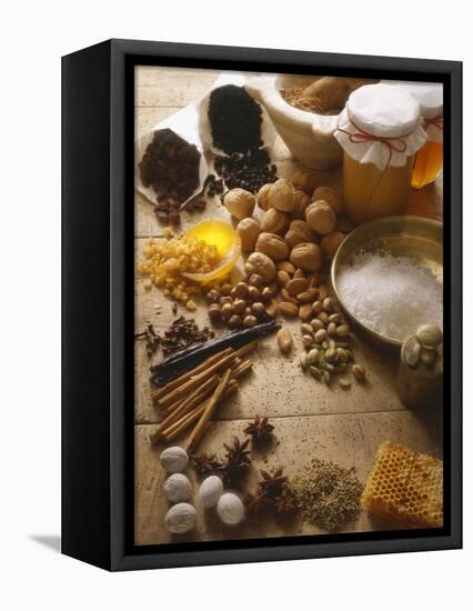 Ingredients for Christmas Baking-Eising Studio - Food Photo and Video-Framed Stretched Canvas