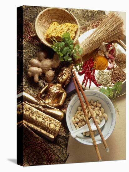 Ingredients for Cooking Thai Food-Erika Craddock-Stretched Canvas
