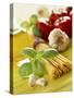 Ingredients for Italian Pasta Dish-null-Stretched Canvas