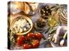 Ingredients for Mediterranean Dishes-Martina Urban-Stretched Canvas