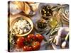 Ingredients for Mediterranean Dishes-Martina Urban-Stretched Canvas