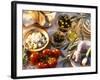 Ingredients for Mediterranean Dishes-Martina Urban-Framed Photographic Print