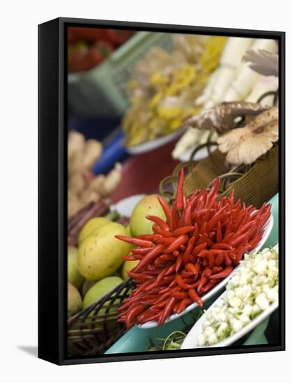 Ingredients for Restaurant Display, Dali, Yunnan, China-Porteous Rod-Framed Stretched Canvas