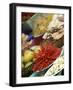 Ingredients for Restaurant Display, Dali, Yunnan, China-Porteous Rod-Framed Photographic Print