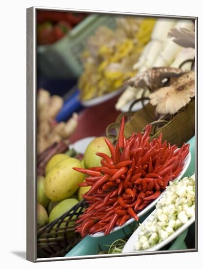 Ingredients for Restaurant Display, Dali, Yunnan, China-Porteous Rod-Framed Photographic Print