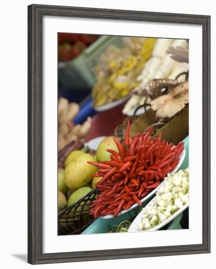 Ingredients for Restaurant Display, Dali, Yunnan, China-Porteous Rod-Framed Photographic Print