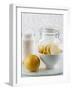 Ingredients for Salt-Pickled Lemons-Danya Weiner-Framed Photographic Print