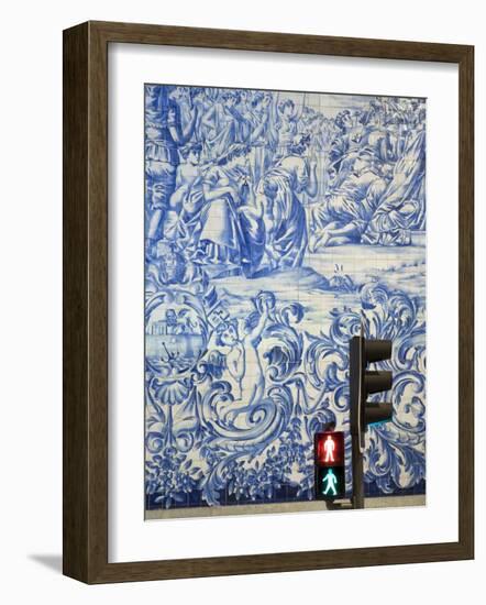 Ingreja Do Carmo, Porto, Minho Province, Portugal-Michele Falzone-Framed Photographic Print