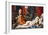 Ingres: Odalisque-Jean-Auguste-Dominique Ingres-Framed Giclee Print