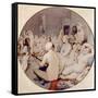 Ingres: Turkish Bath-Jean-Auguste-Dominique Ingres-Framed Stretched Canvas