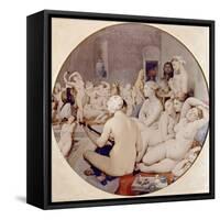 Ingres: Turkish Bath-Jean-Auguste-Dominique Ingres-Framed Stretched Canvas