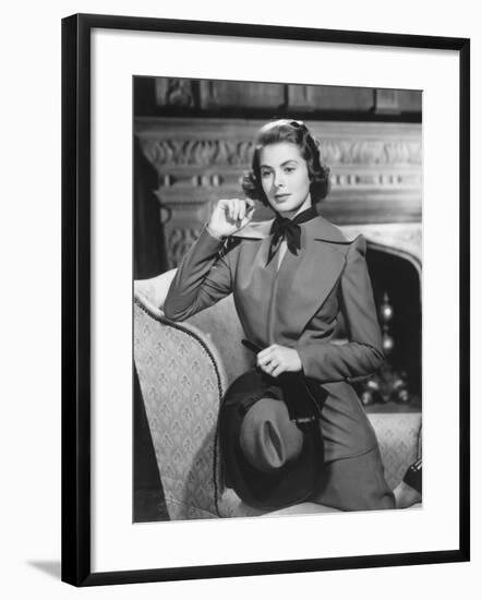 Ingrid Bergman, Rage in Heaven, 1941-null-Framed Photographic Print