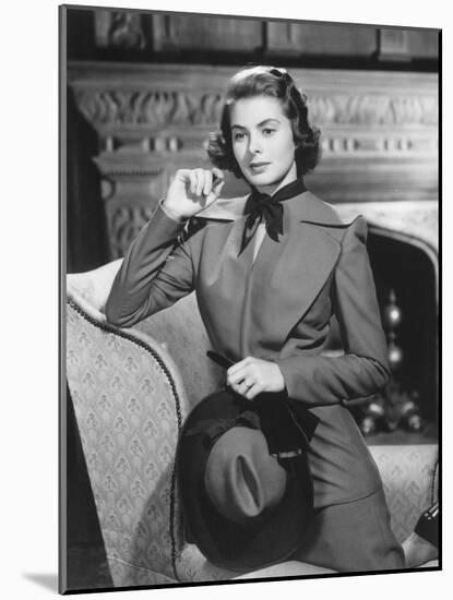 Ingrid Bergman, Rage in Heaven, 1941-null-Mounted Photographic Print