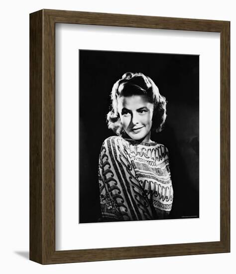 Ingrid Bergman-null-Framed Photo