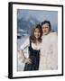 Ingrid Pitt as "Heidi" with Richard Burton During the Filming of the Movie "Where Eagles Dare"-Loomis Dean-Framed Premium Photographic Print