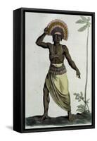 Inhabitant of Friendly Islands (Tonga Islands)-null-Framed Stretched Canvas