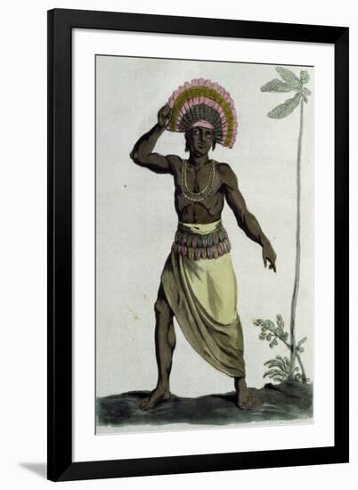 Inhabitant of Friendly Islands (Tonga Islands)-null-Framed Giclee Print